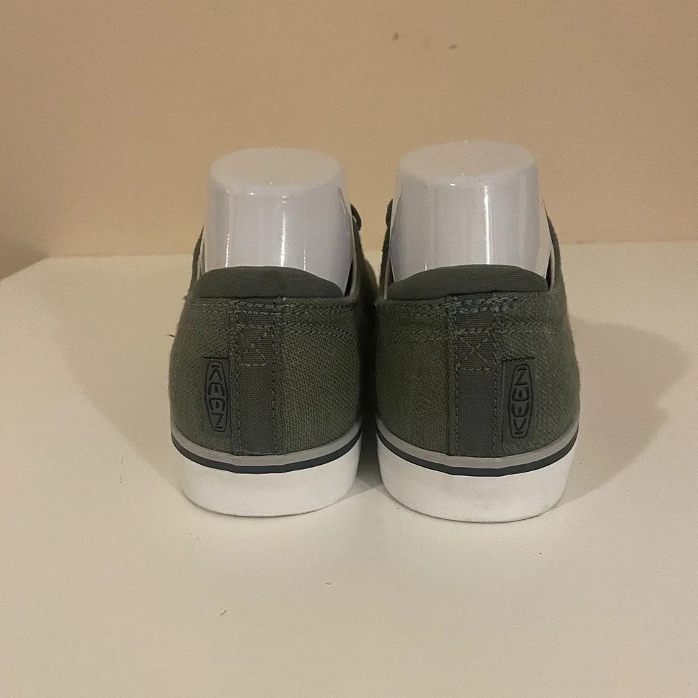 Keen Women's Elsa III Canvas Green Sneaker Size 7.5 - Picture 8 of 14